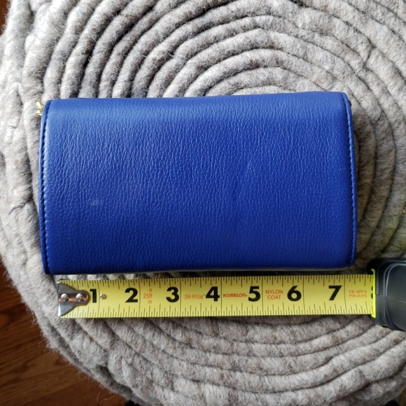 Cobalt blue wallet style purse. Stella and Max - Picture 2 of 6